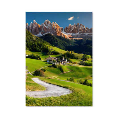 Poster Évasion Dolomites