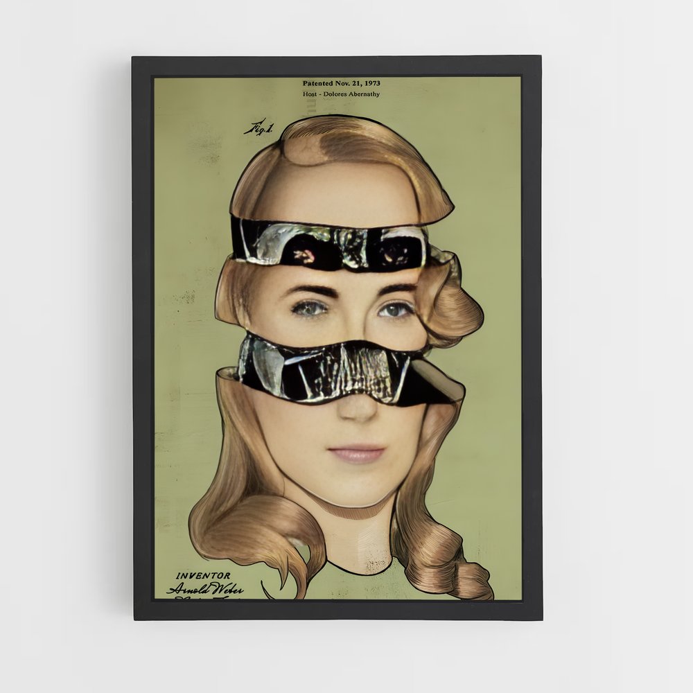 ap-dolores abernathy-1 cadre Noir