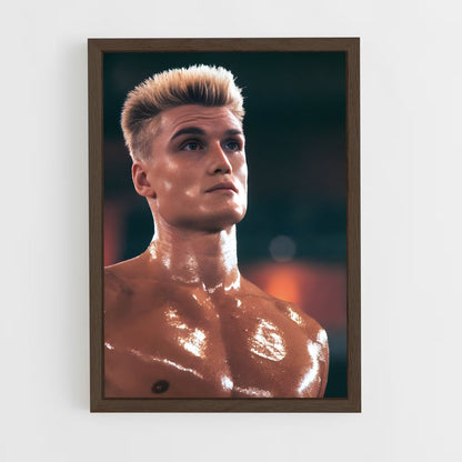 ap-dolph lundgren-3 cadre Bois foncé
