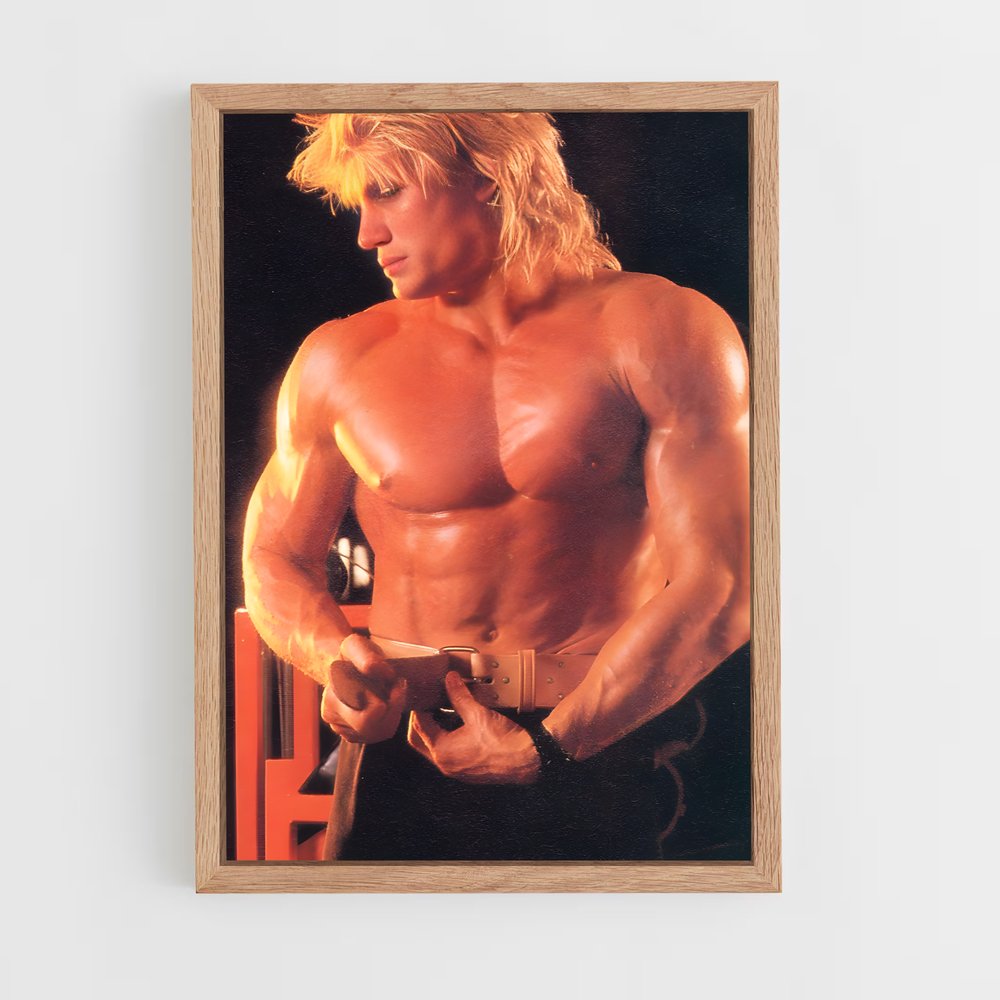 ap-dolph lundgren-5 cadre Bois clair
