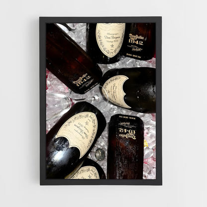 ap-dom perignon-8 cadre Noir
