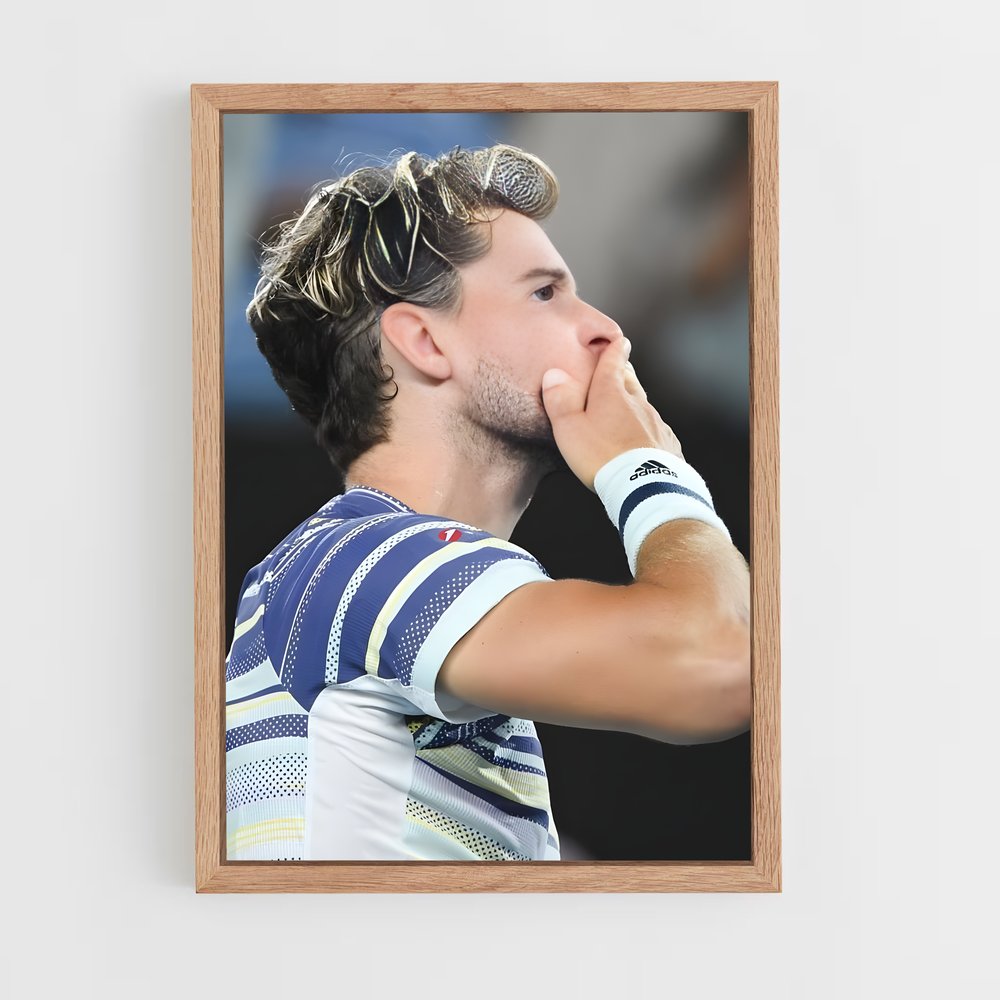 ap-dominic thiem-2 cadre Bois clair