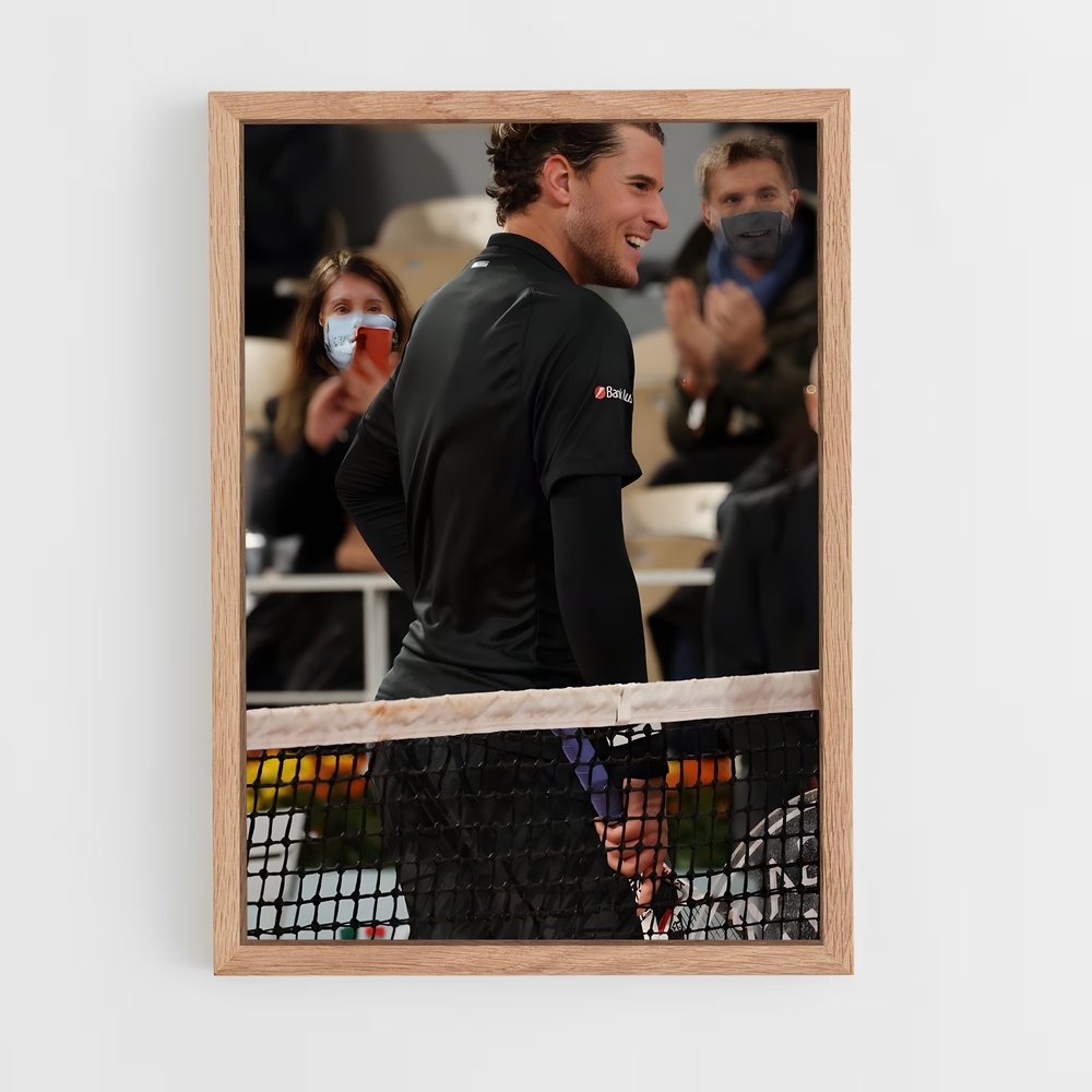 ap-dominic thiem-9 cadre Bois clair