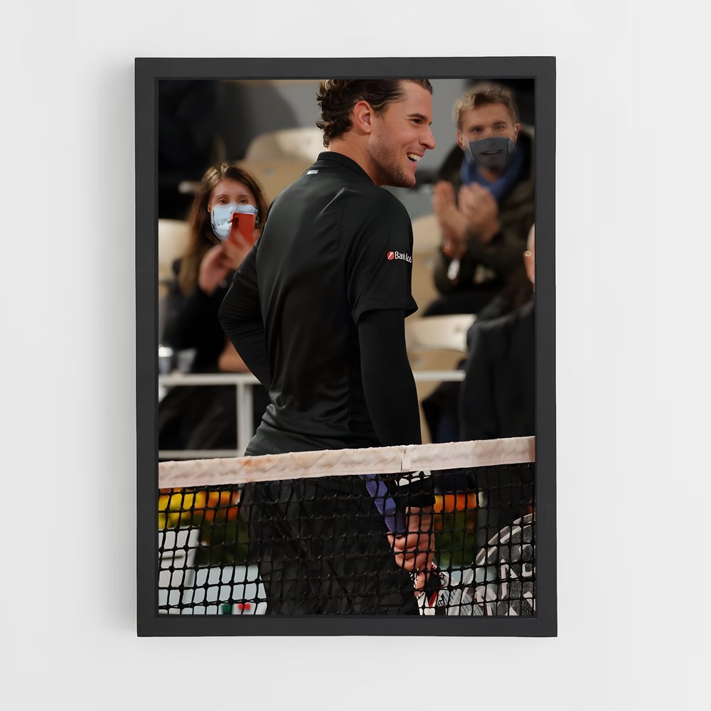 ap-dominic thiem-9 cadre Noir