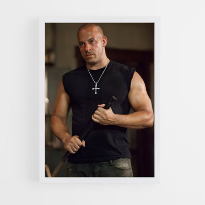 ap-dominic toretto-1 cadre Blanc