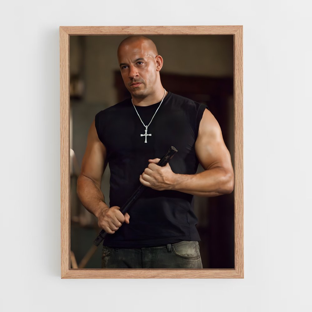 ap-dominic toretto-1 cadre Bois clair