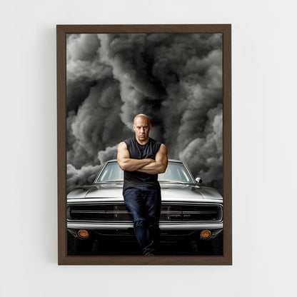 ap-dominic toretto-11 cadre Bois foncé