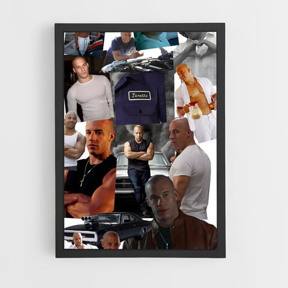 ap-dominic toretto-5 cadre Noir
