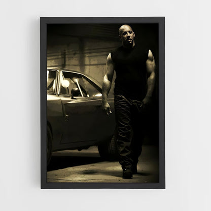 ap-dominic toretto-6 cadre Noir