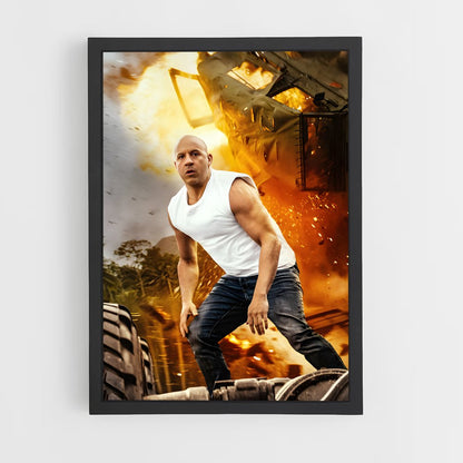 ap-dominic toretto-8 cadre Noir
