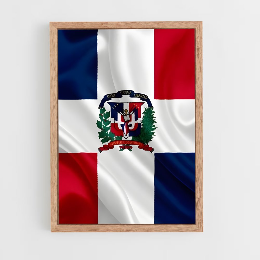 ap-dominican republic flag-5 cadre Bois clair