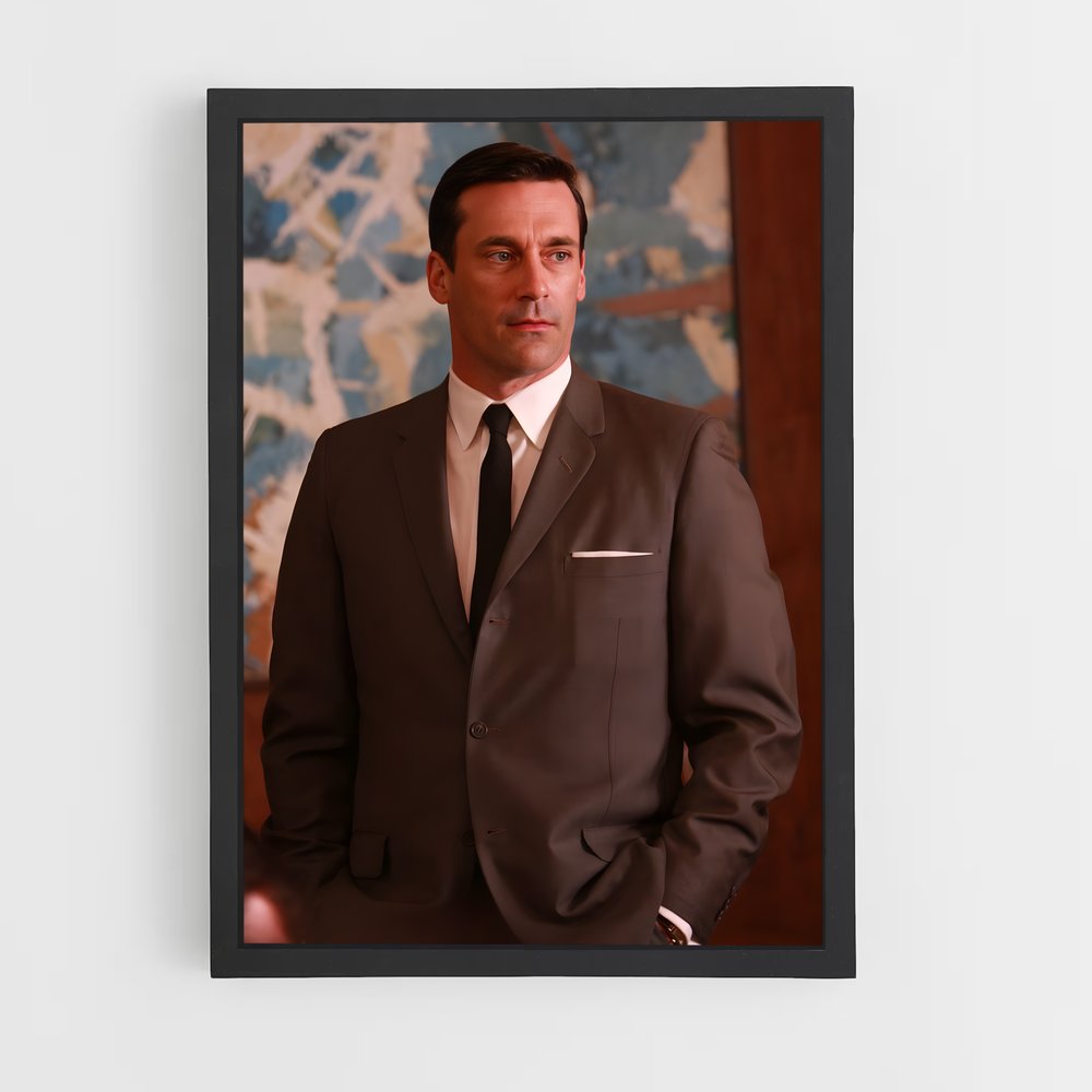 ap-don draper-2 cadre Noir
