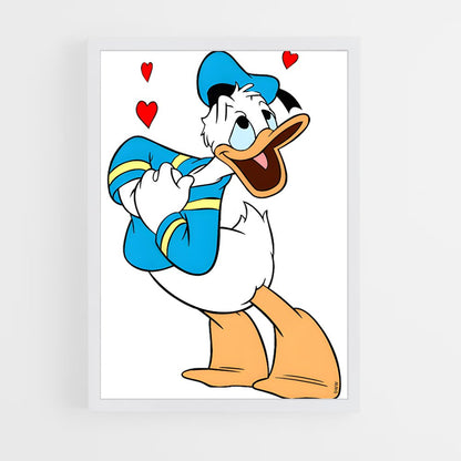 ap-donald duck-6 cadre Blanc
