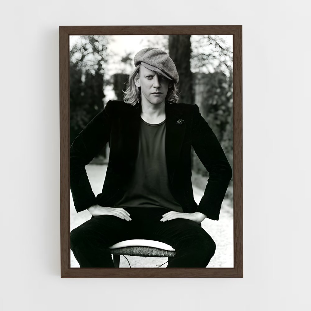 ap-donald sutherland-7 cadre Bois foncé