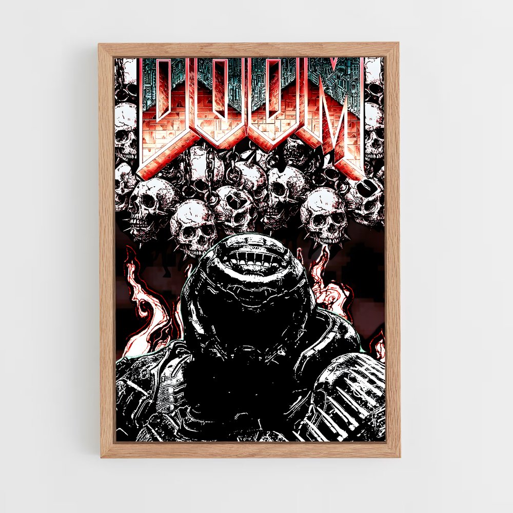ap-doom-3 cadre Bois clair