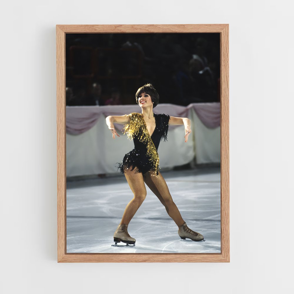 ap-dorothy hamill-4 cadre Bois clair