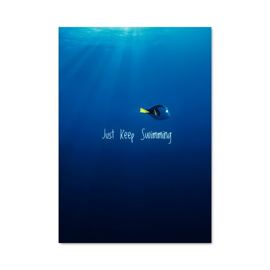 Poster Just Keep Swimming