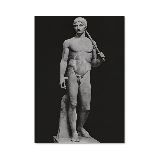 Poster Doryphoros au Baseball