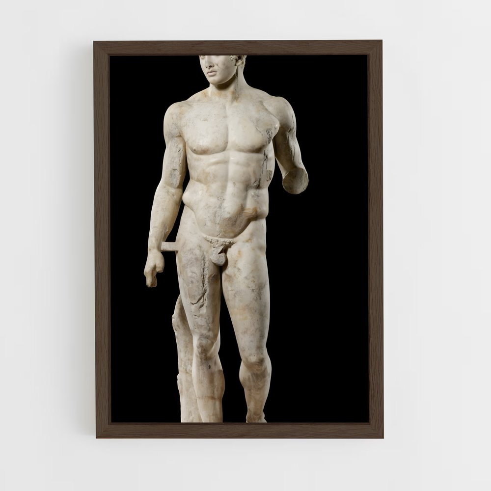 ap-doryphoros polykleitos-1 cadre Bois foncé