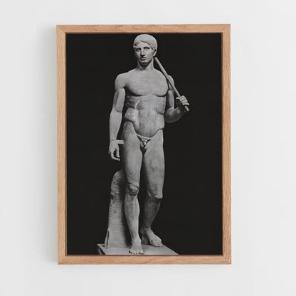 ap-doryphoros polykleitos-2 cadre Bois clair