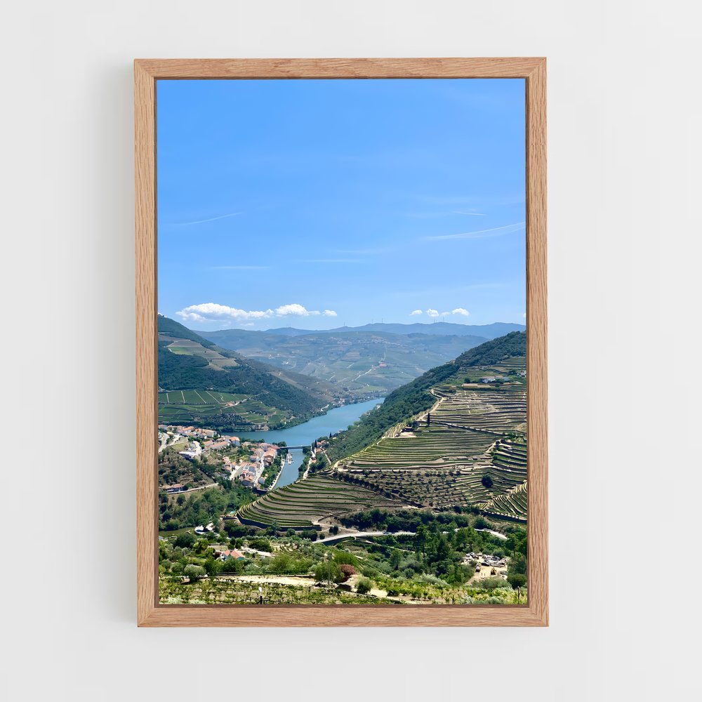 ap-douro valley-2 cadre Bois clair