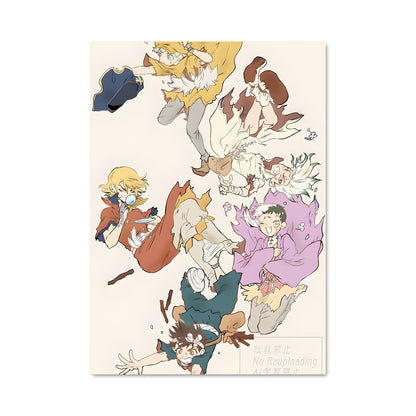 Poster Les Visages de Dr Stone