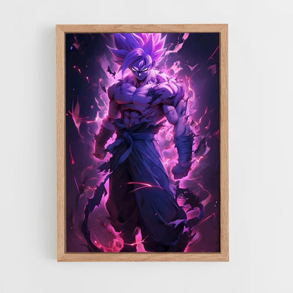 ap-dragon ball-11 cadre Bois clair
