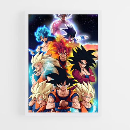 ap-dragon ball-8 cadre Blanc