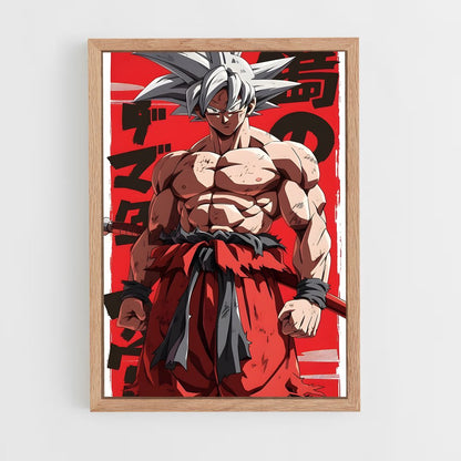 ap-dragon ball-9 cadre Bois clair