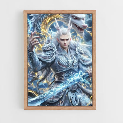 ap-dragon king-1 cadre Bois clair