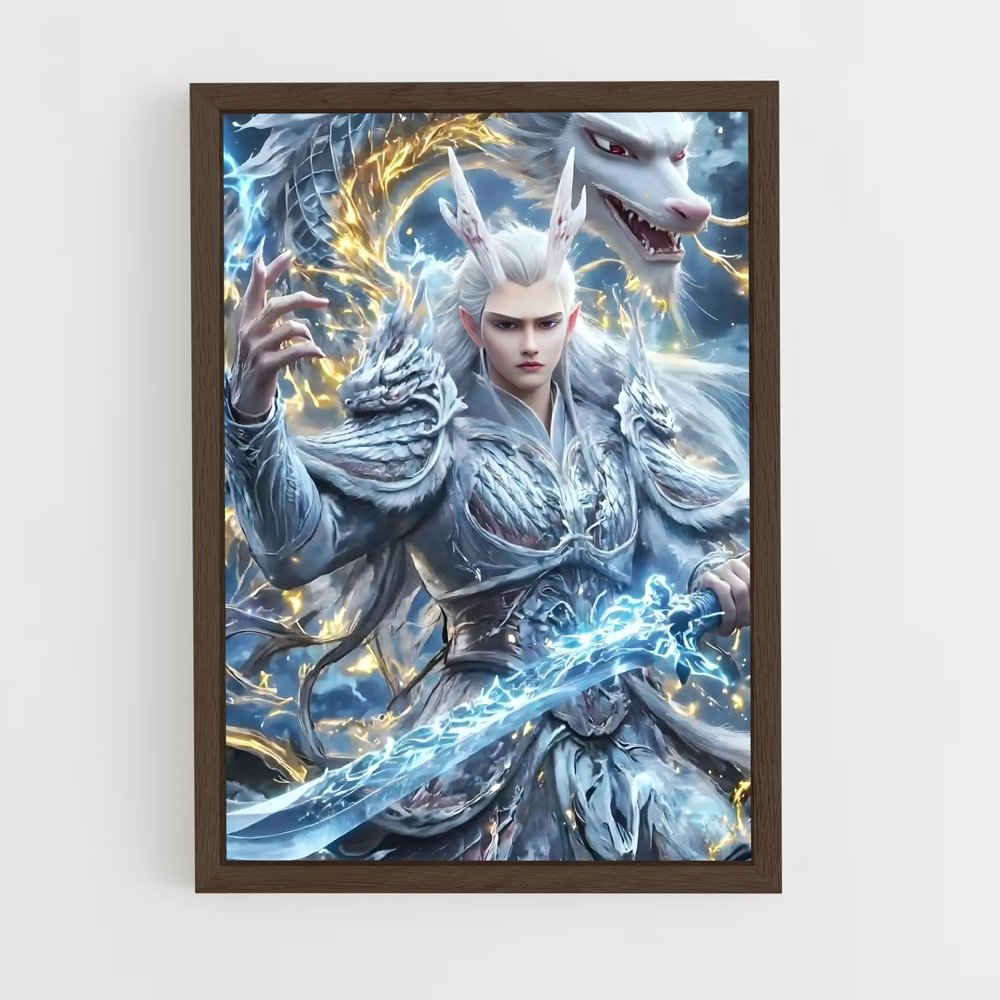 ap-dragon king-1 cadre Bois foncé