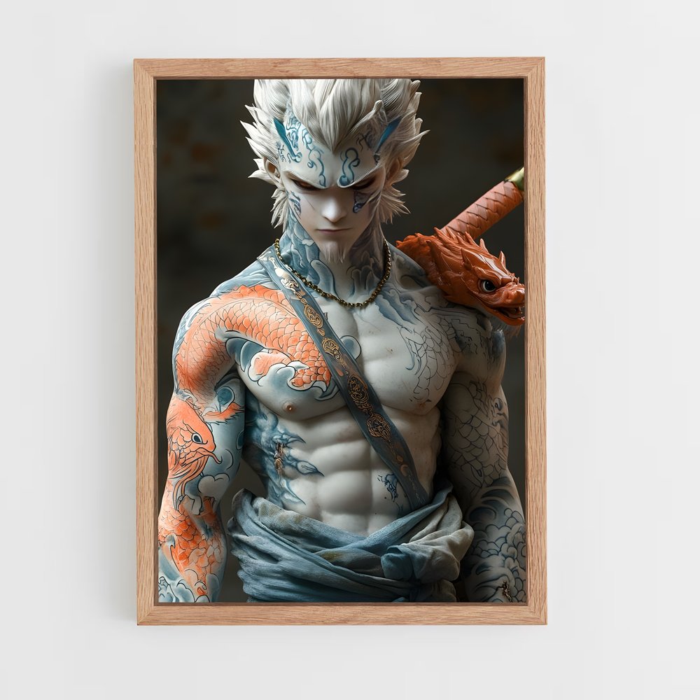 ap-dragon king-19 cadre Bois clair