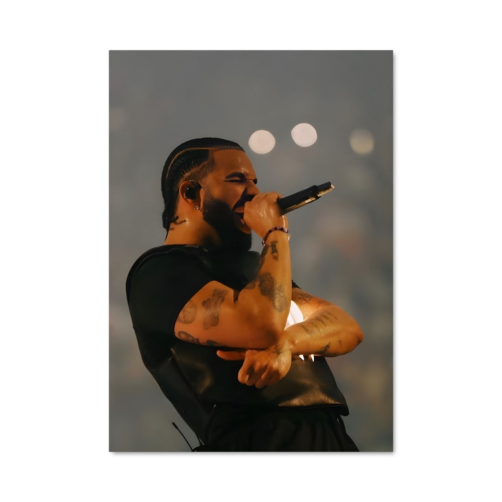 Poster Drake en Action