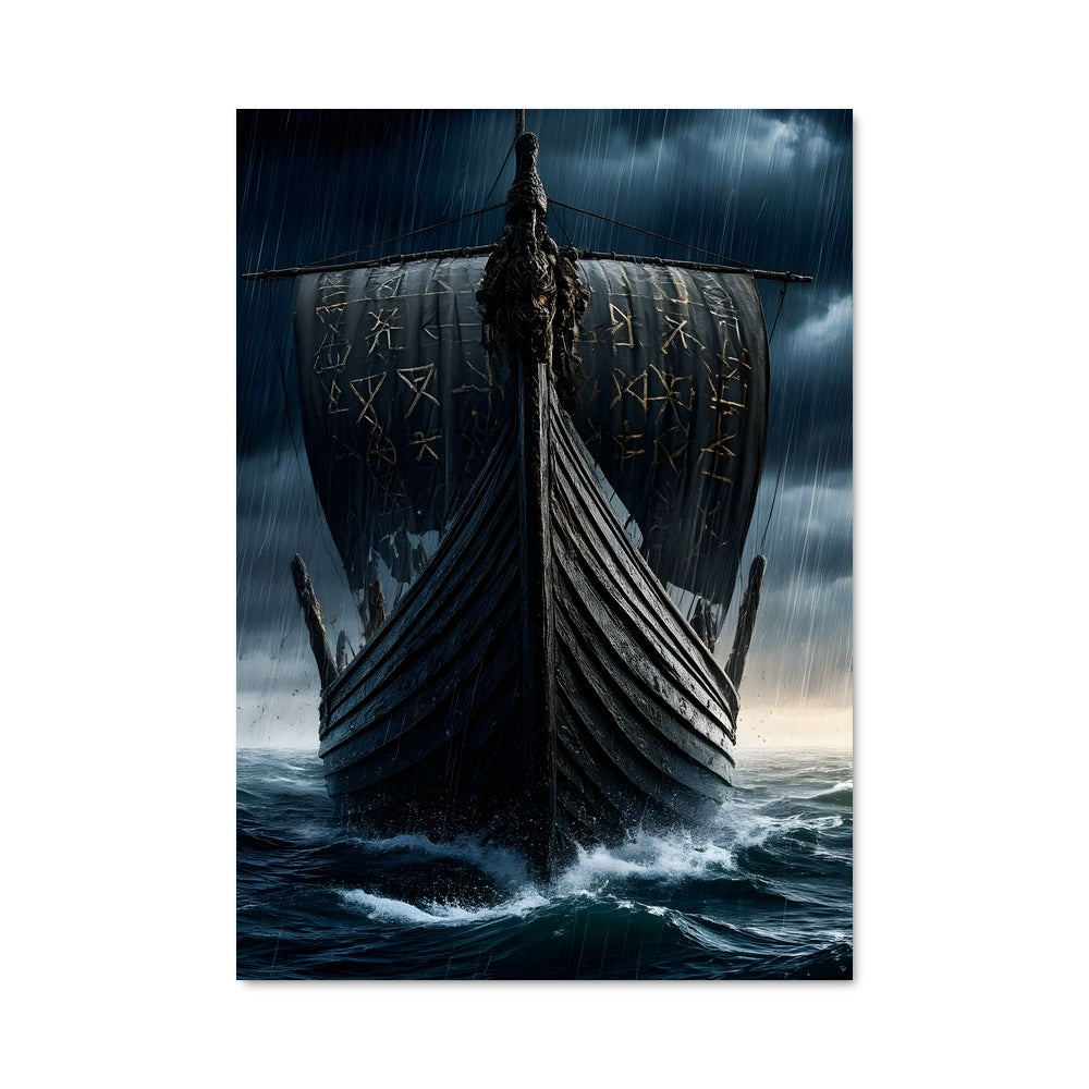 Poster Tempête Viking