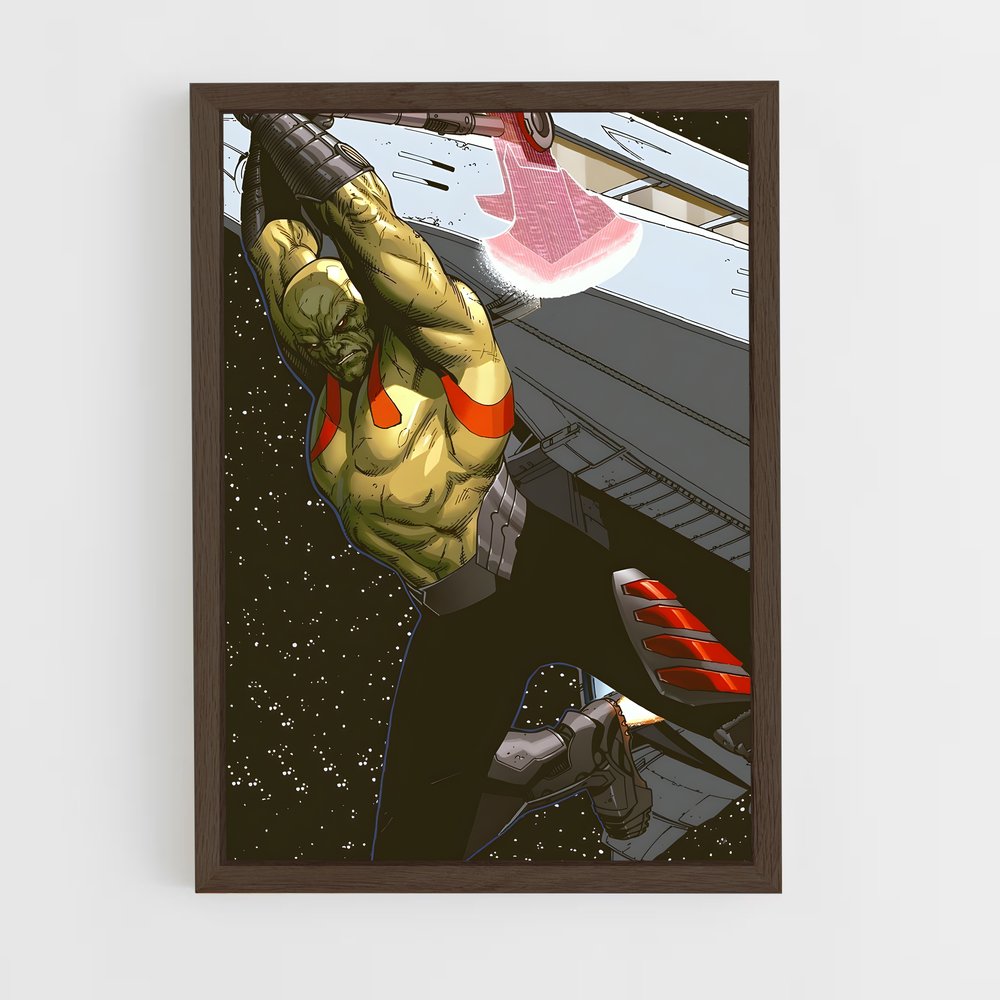 ap-drax guardians-7 cadre Bois foncé