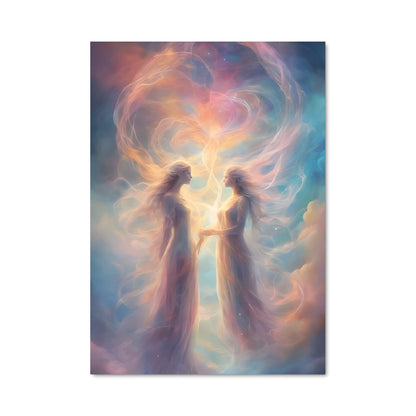 Poster Anges Lumineux