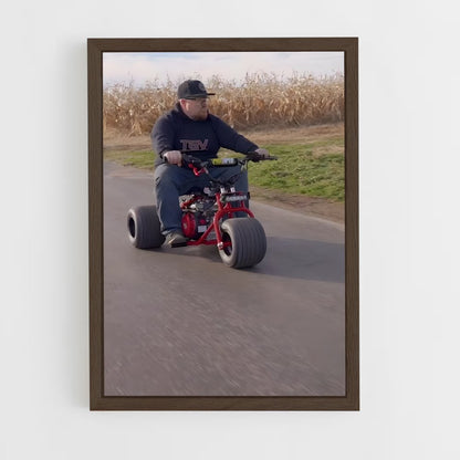 ap-drift trike-2 cadre Bois foncé