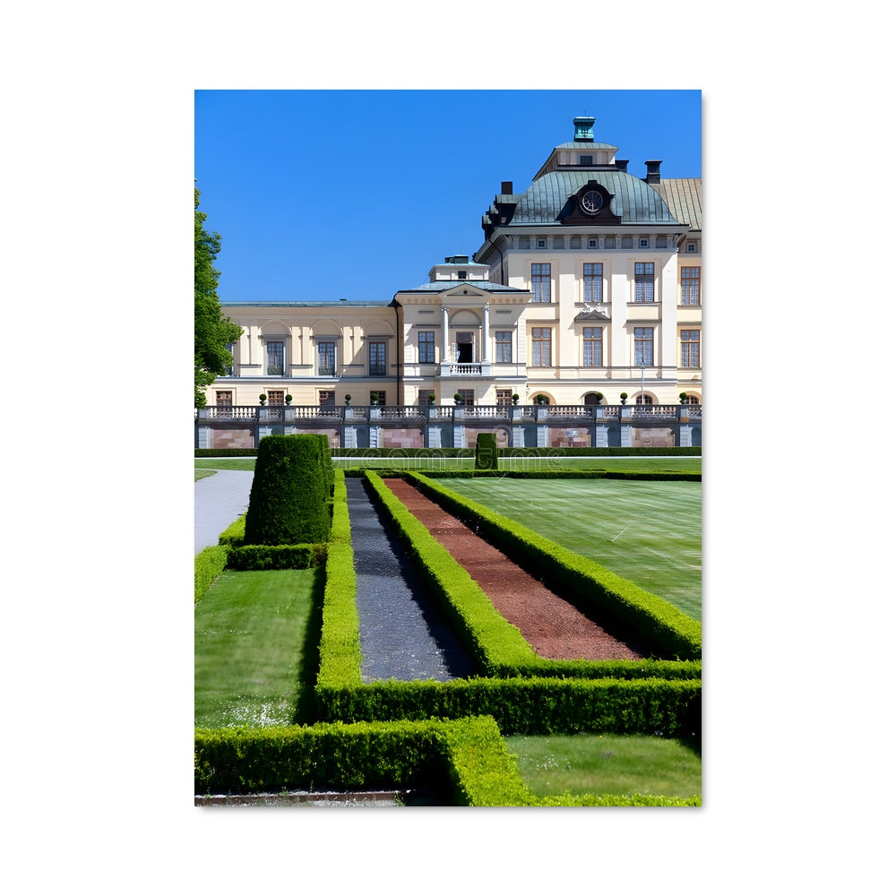 Poster Jardins de Drottningholm