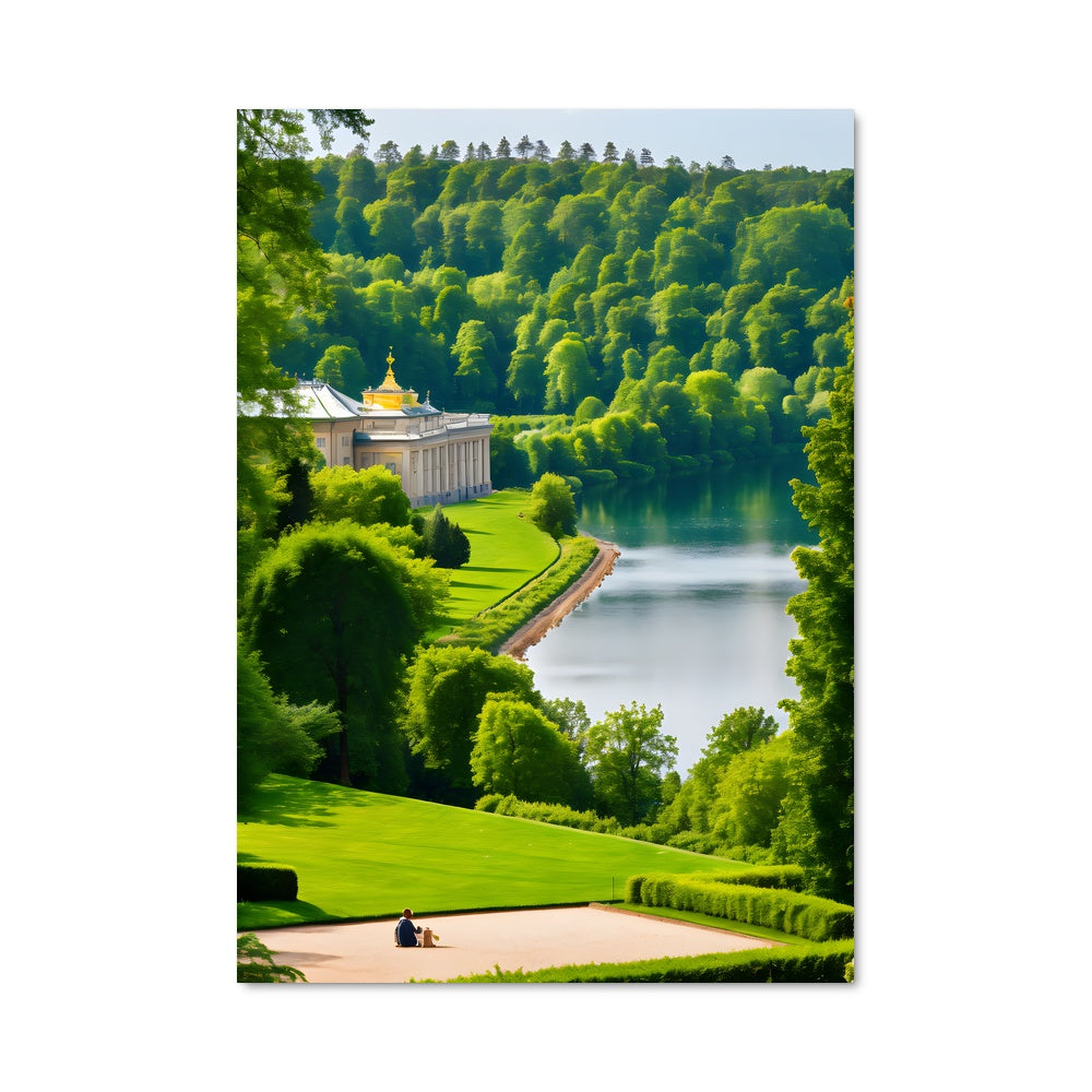 Poster Drottningholm palace 92118