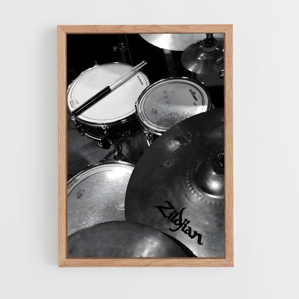 ap-drum kit-1 cadre Bois clair