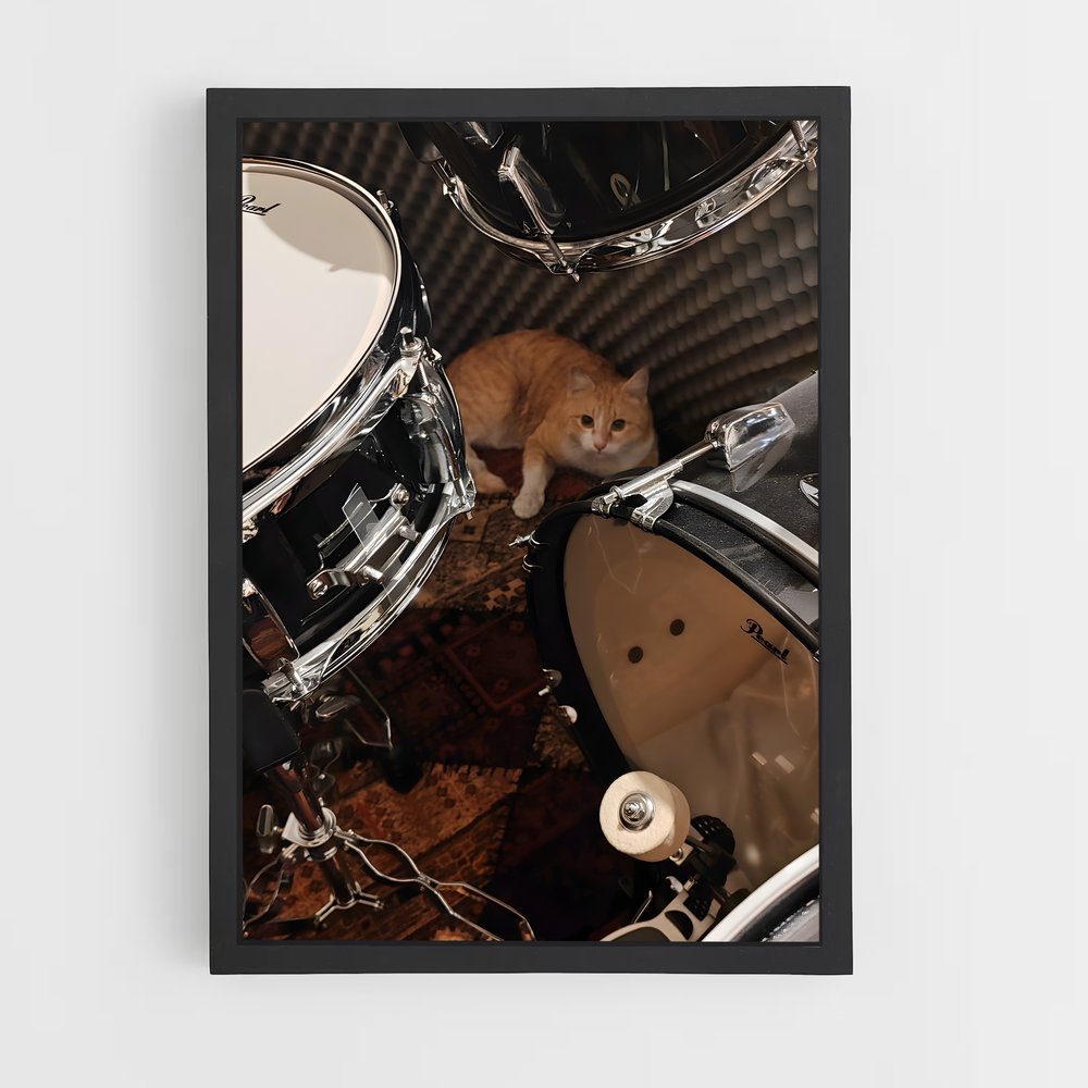 ap-drum kit-2 cadre Noir