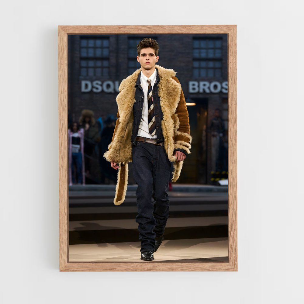 ap-dsquared2-7 cadre Bois clair