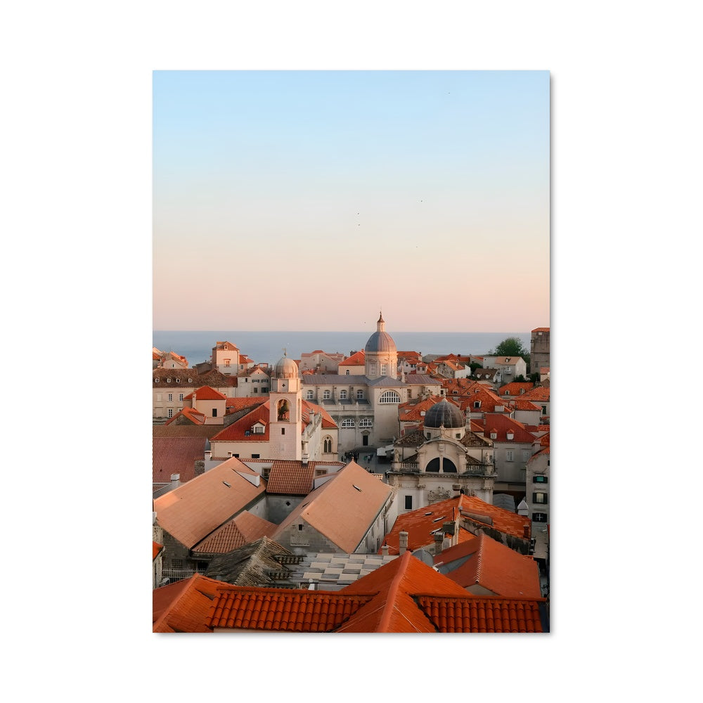 Poster Toits de Dubrovnik