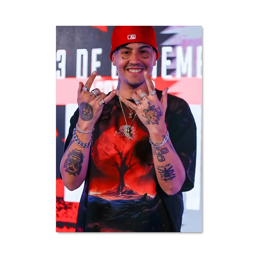 Poster Tatouage et Casquette