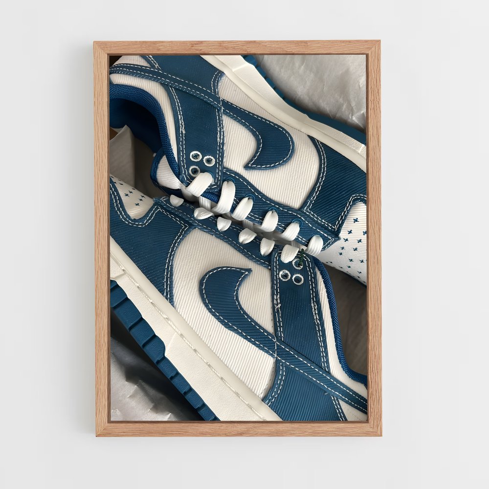 ap-dunk-4 cadre Bois clair