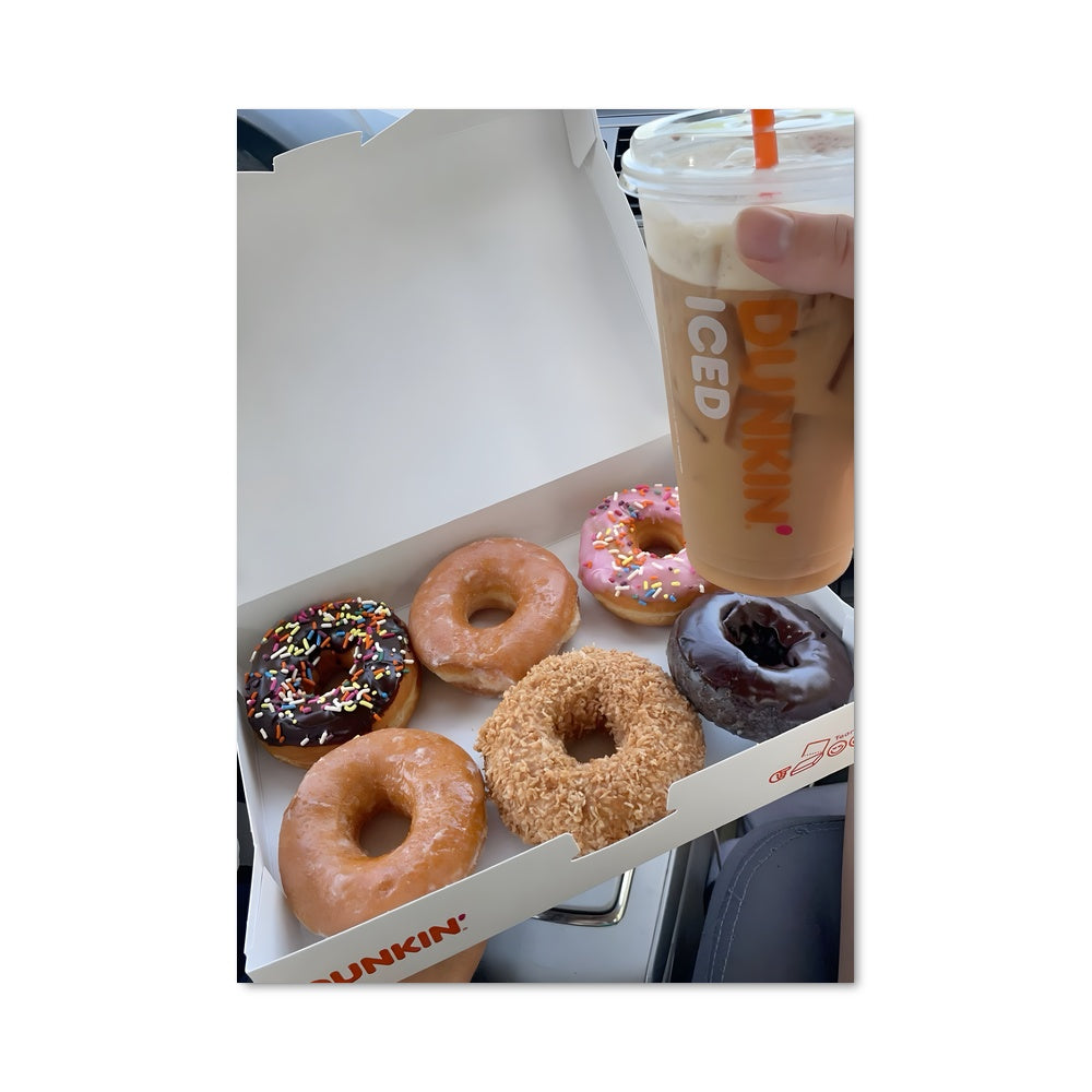Poster Coffee & Donuts Delight