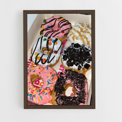 ap-dunkin donuts-4 cadre Bois foncé