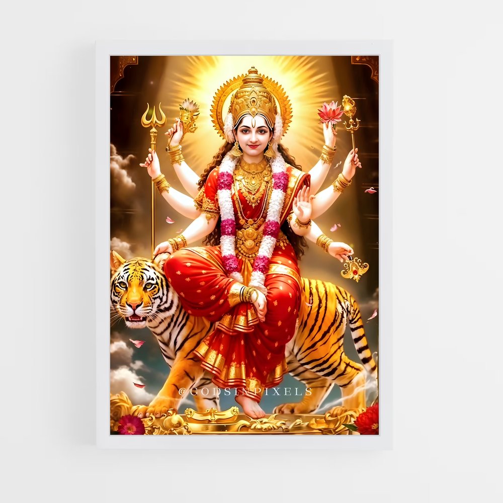 ap-durga-14 cadre Blanc