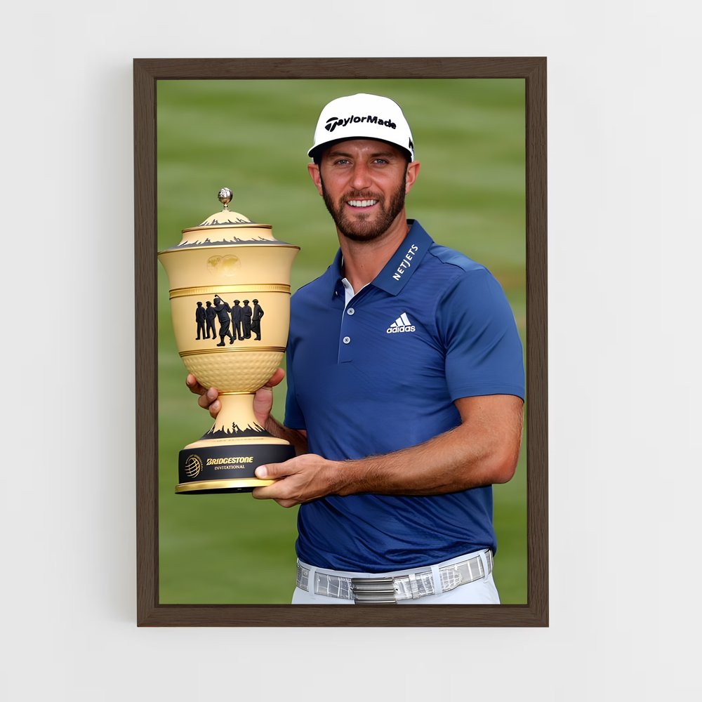 ap-dustin johnson-1 cadre Bois foncé