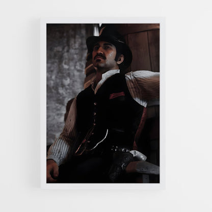 ap-dutch van der linde-7 cadre Blanc